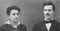 Family picture, Ida and Giuseppe Turicchia, the founders